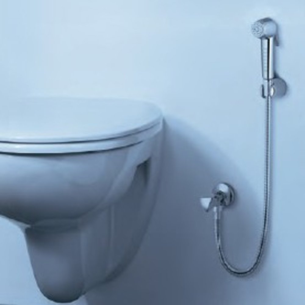Grohe Grohe toilet shower set with holder hose and angle valve