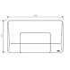 Oliver Oliver plieger Diamante printing plate white new model Oliver Oliver plieger Diamante printing plate white new model