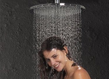 Rain shower for pure comfort in your bathroom