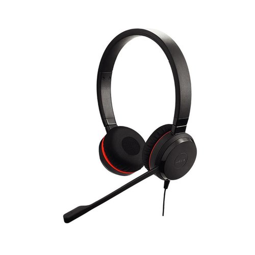  Jabra Evolve 30 II MS Stereo voor PC (SfB) & Mobiel (3,5 mm Jack) 