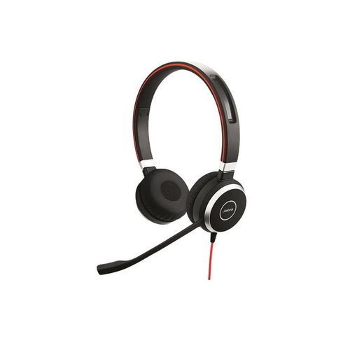  Jabra Evolve 40 MS Stereo USB voor Microsoft Teams/ SfB & Mobiel (3,5mm) 