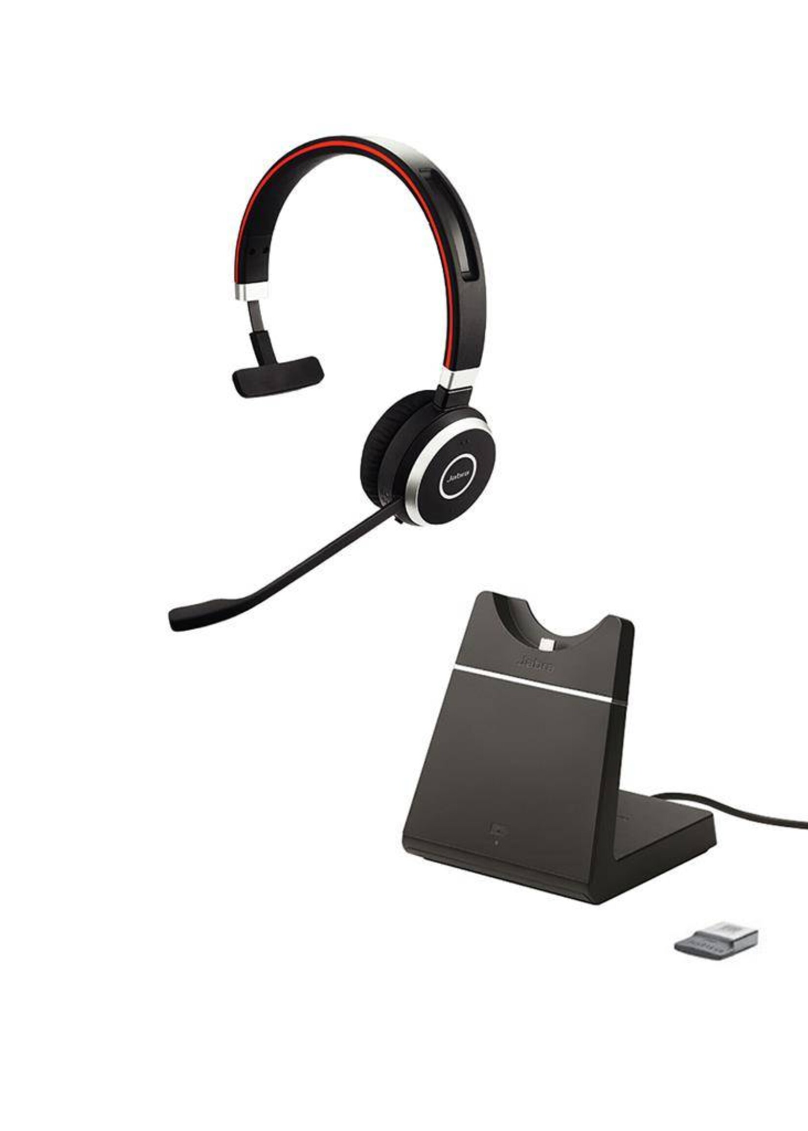 Jabra Evolve 65 MS Mono inc. charging stand