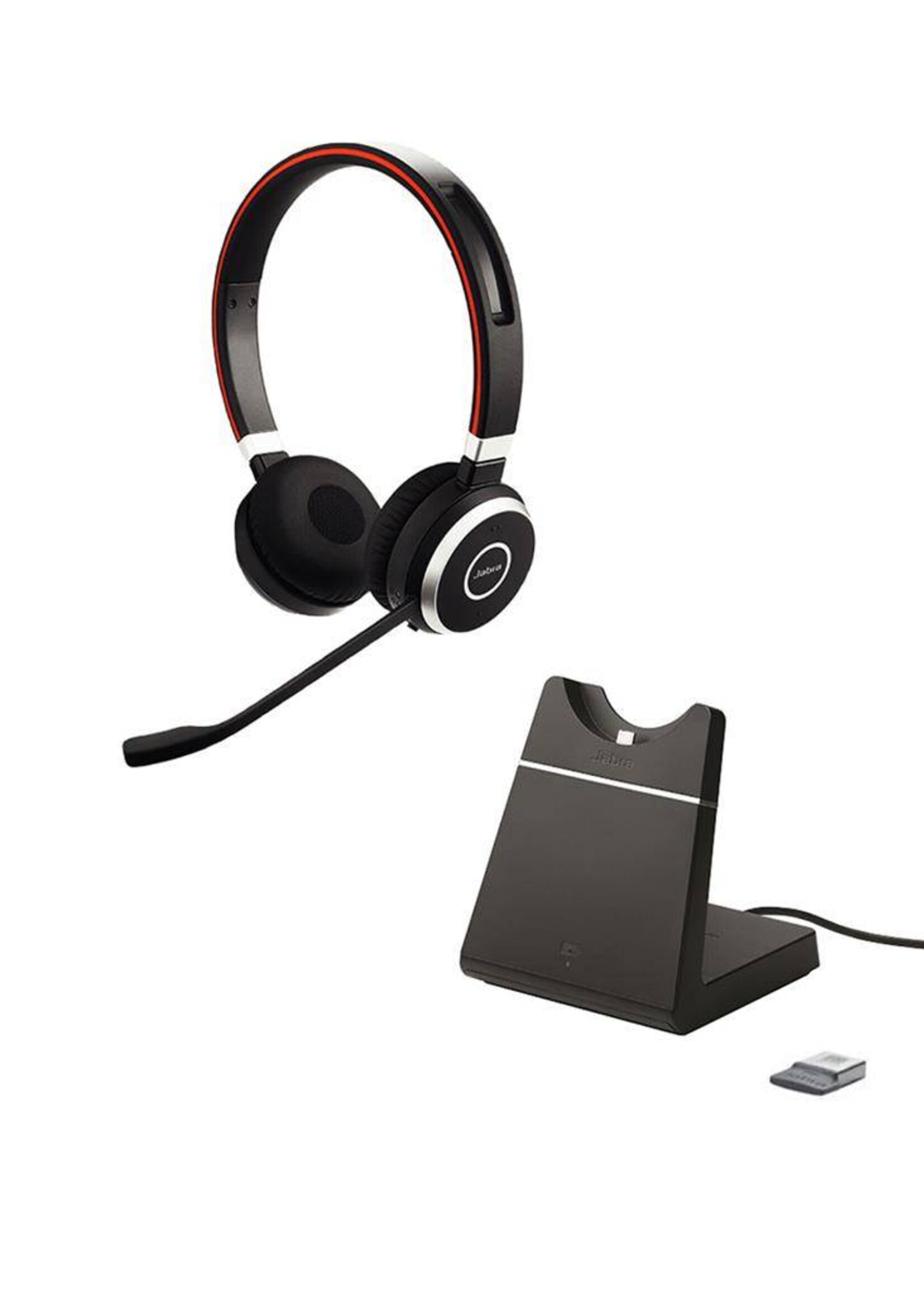 Jabra Evolve 65 MS Stereo inc. charging stand