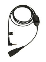 Jabra QD cord to 3.5 mm for Alcatel - with button