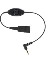 Jabra QD cord to 3.5mm - iPhone 6(s) - with button