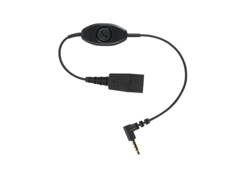  Jabra QD cord to 3.5mm - iPhone 6(s) - with button 