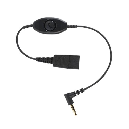  Jabra QD cord to 3.5mm - iPhone 6(s) - with button 