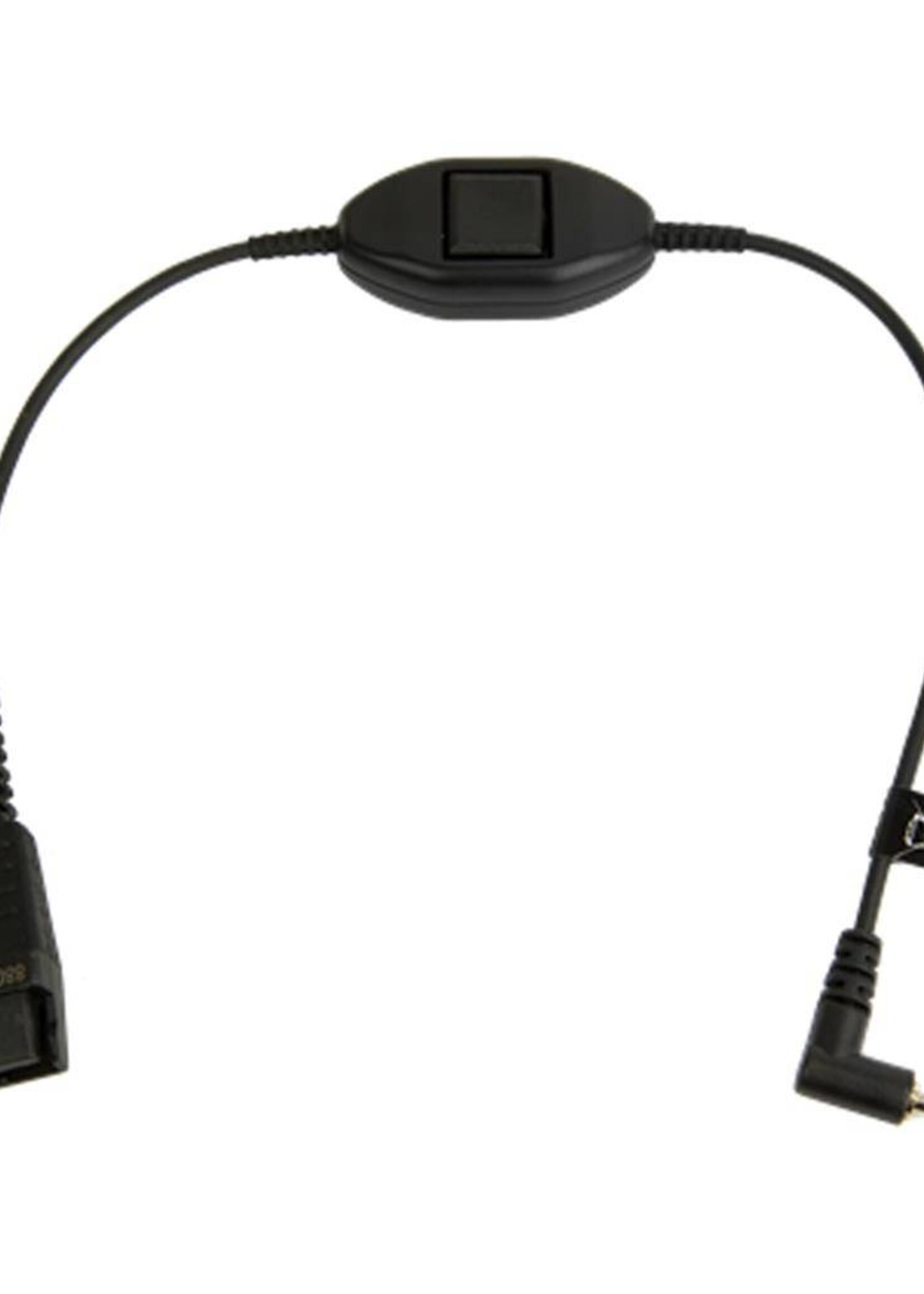 Jabra QD cord to 2.5mm for Panasonic - with button
