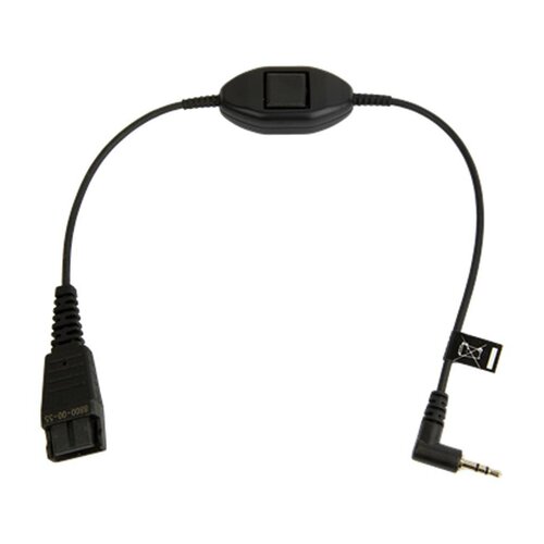  Jabra QD cord to 2.5mm for Panasonic - with button 