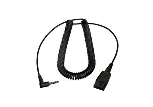  Jabra QD cord to 3.5 mm - coiled - Apple iMac 