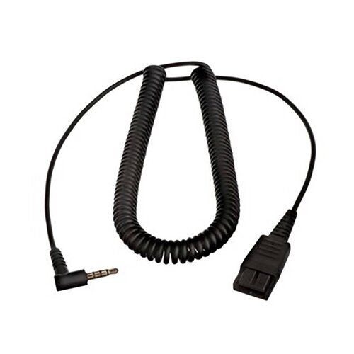  Jabra QD cord to 3.5 mm - coiled - Apple iMac 