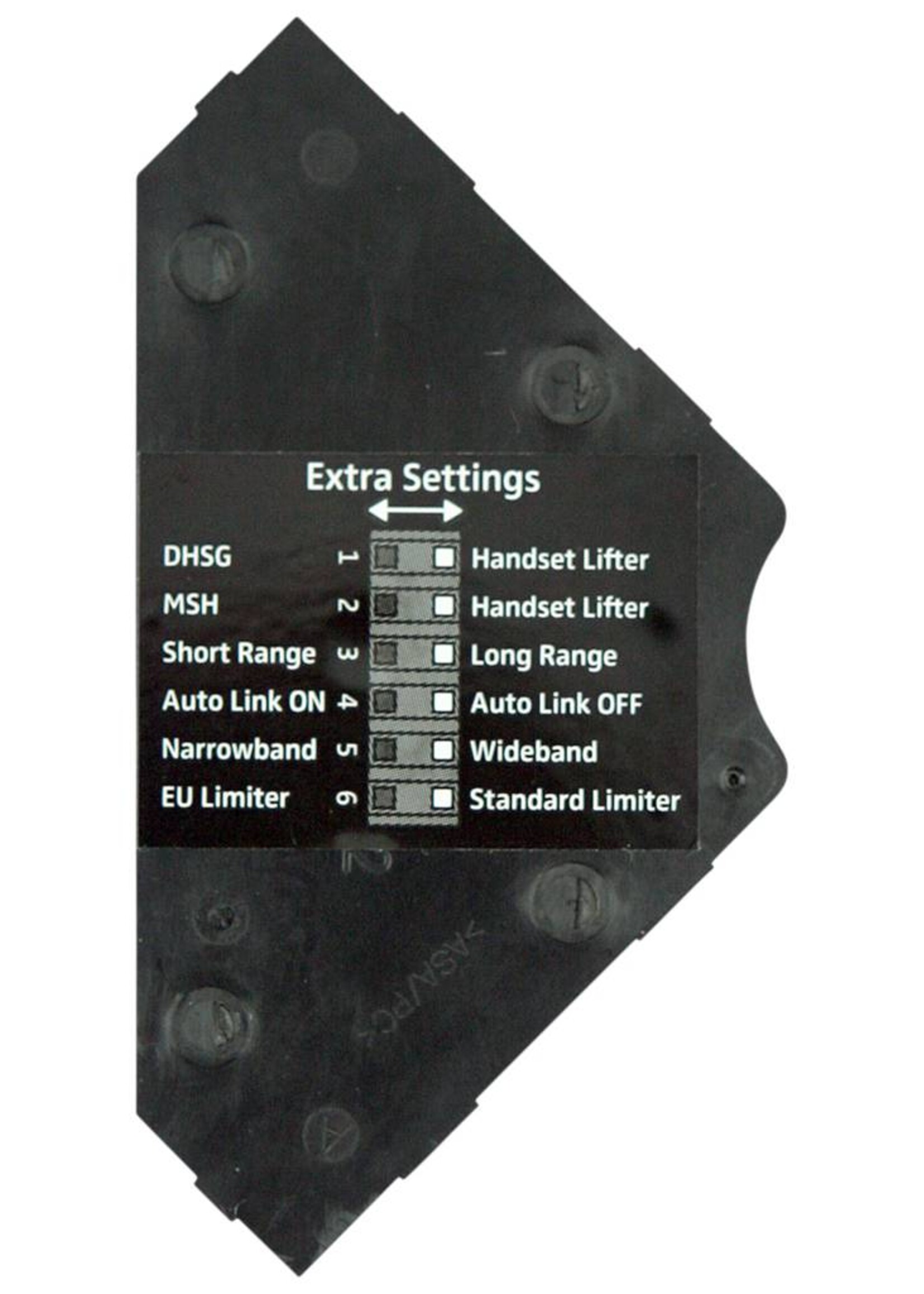 EPOS | Sennheiser Back plate for DW series