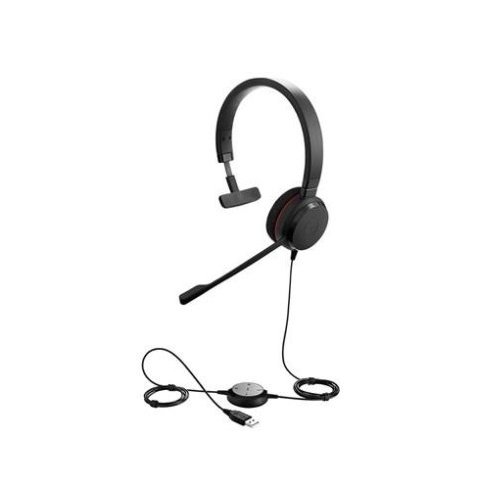  Jabra Evolve 20 MS Mono voor PC (Sfb & Teams) 