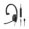 EPOS | Sennheiser SC135 Mono Headset met USB-C en 3,5mm jack