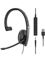 EPOS | Sennheiser SC135 Mono Headset met USB en 3,5mm jack