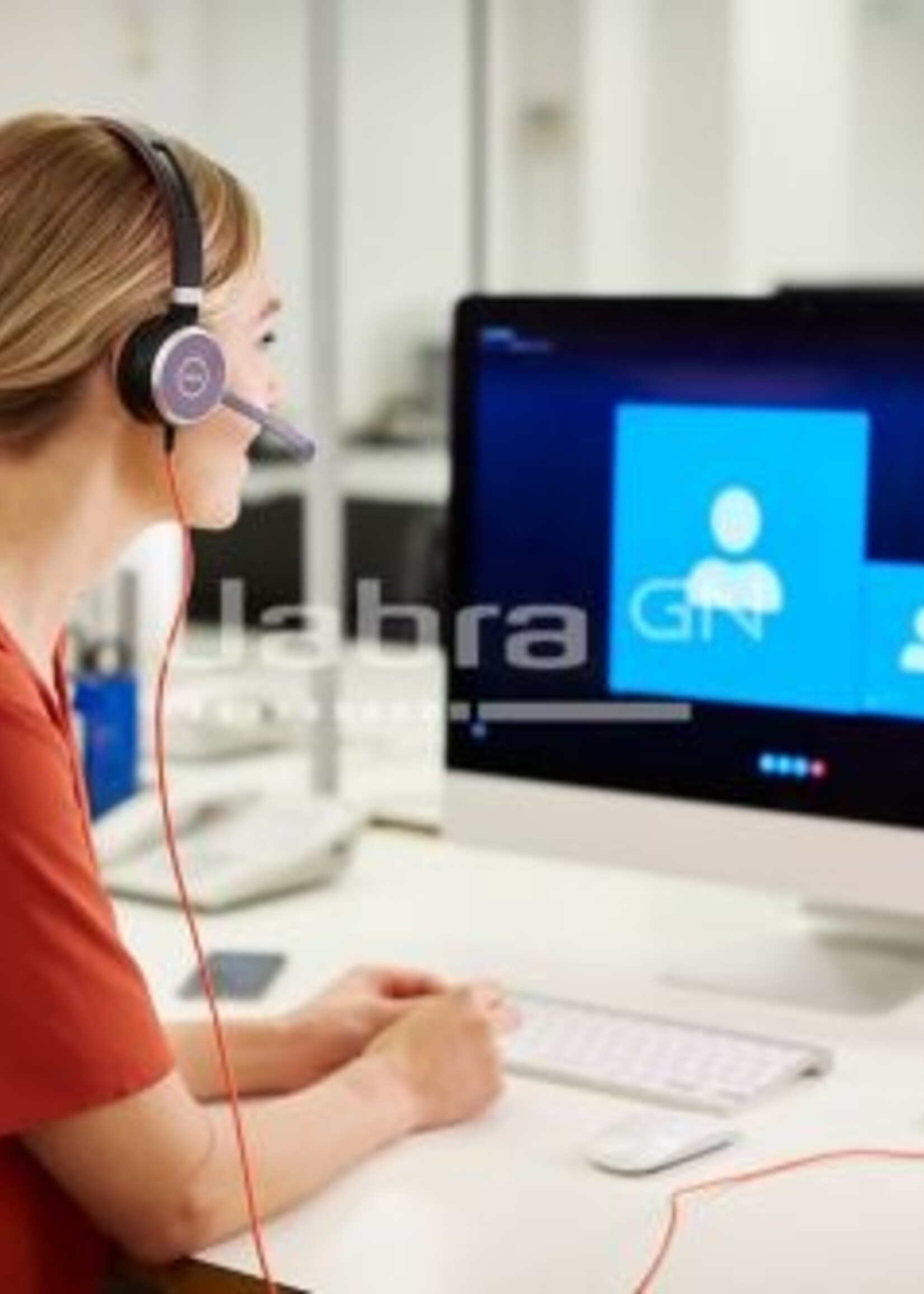 Jabra Evolve 40 MS Stereo USB voor Microsoft Teams/ SfB & Mobiel (3,5mm)