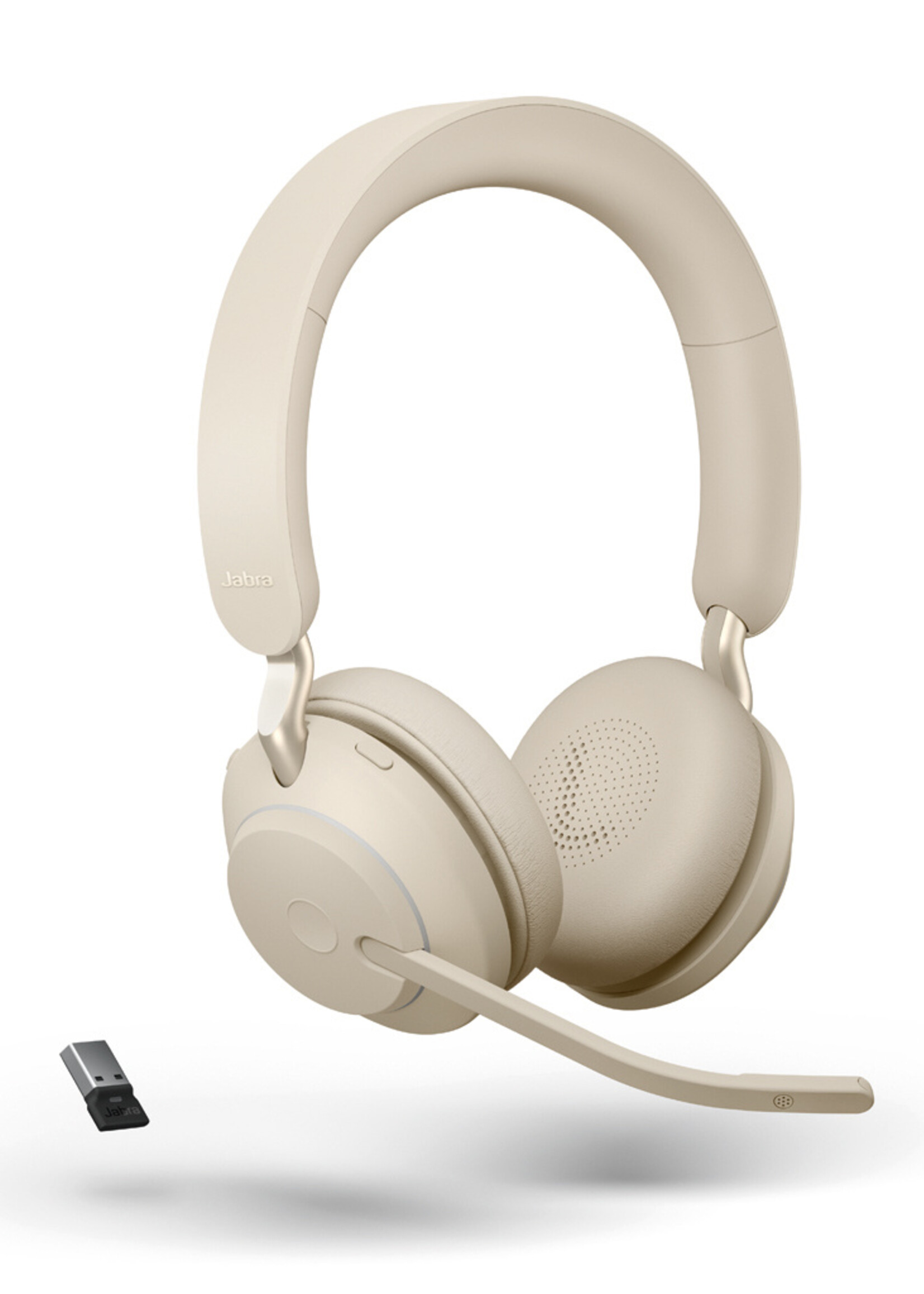 Jabra Evolve2 65 MS Stereo USB-A (BEIGE) Microsoft Teams & Sfb