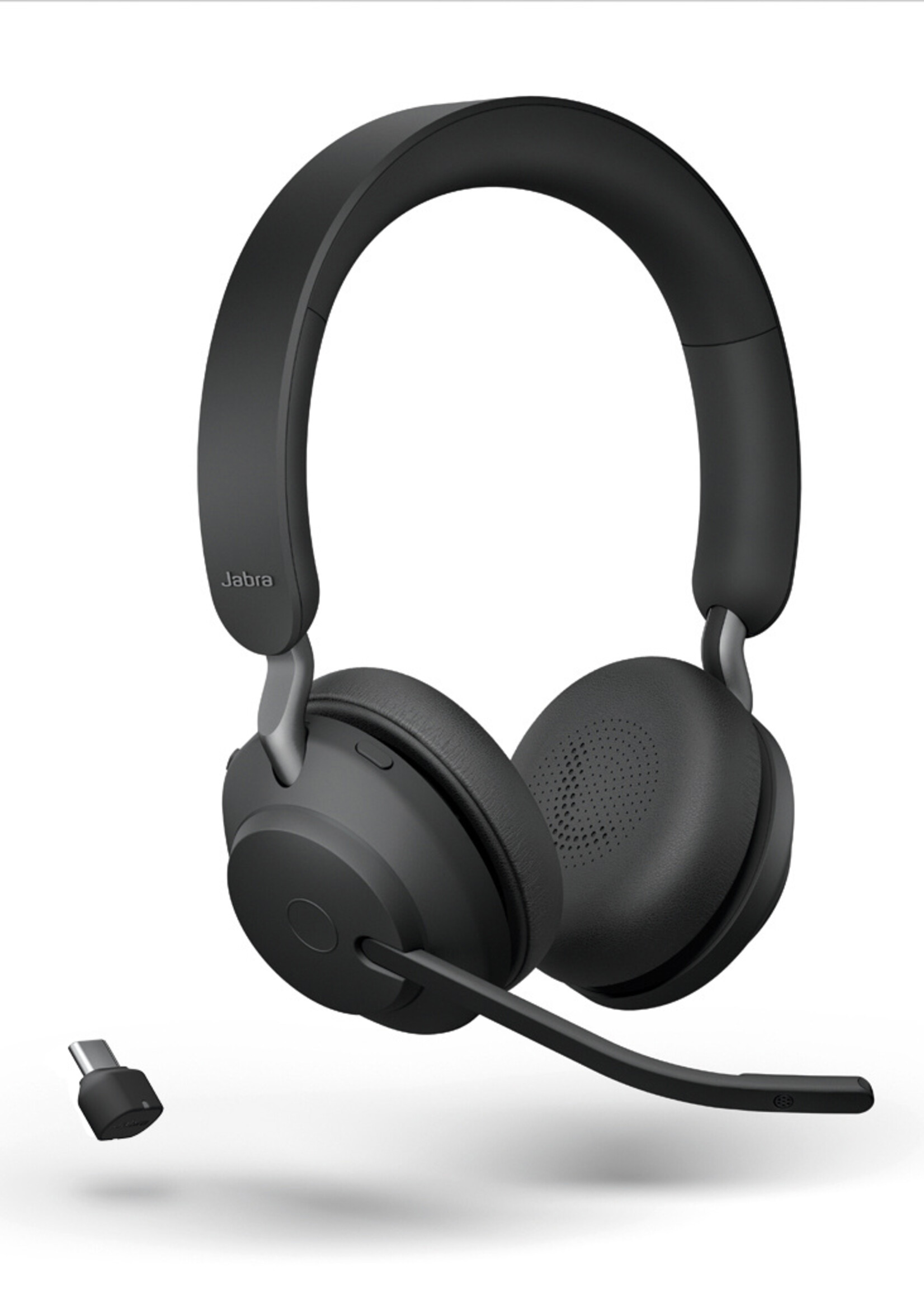 Jabra Evolve2 65 MS Stereo USB-C STAND (BLACK) Microsoft Teams & SfB