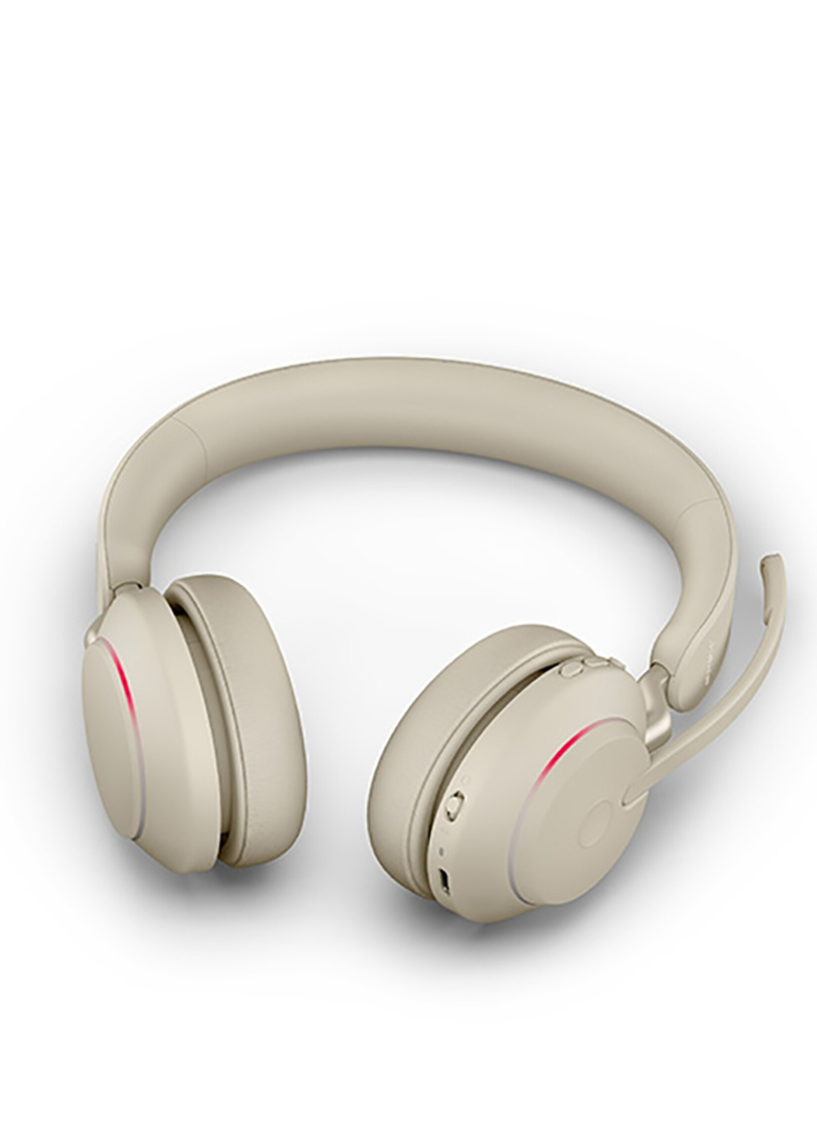 Jabra Evolve2 65 MS Stereo USB-A STAND (BEIGE) Microsoft Teams & Sfb