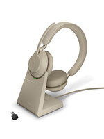 Jabra Evolve2 65 UC Stereo USB-C STAND (BEIGE)