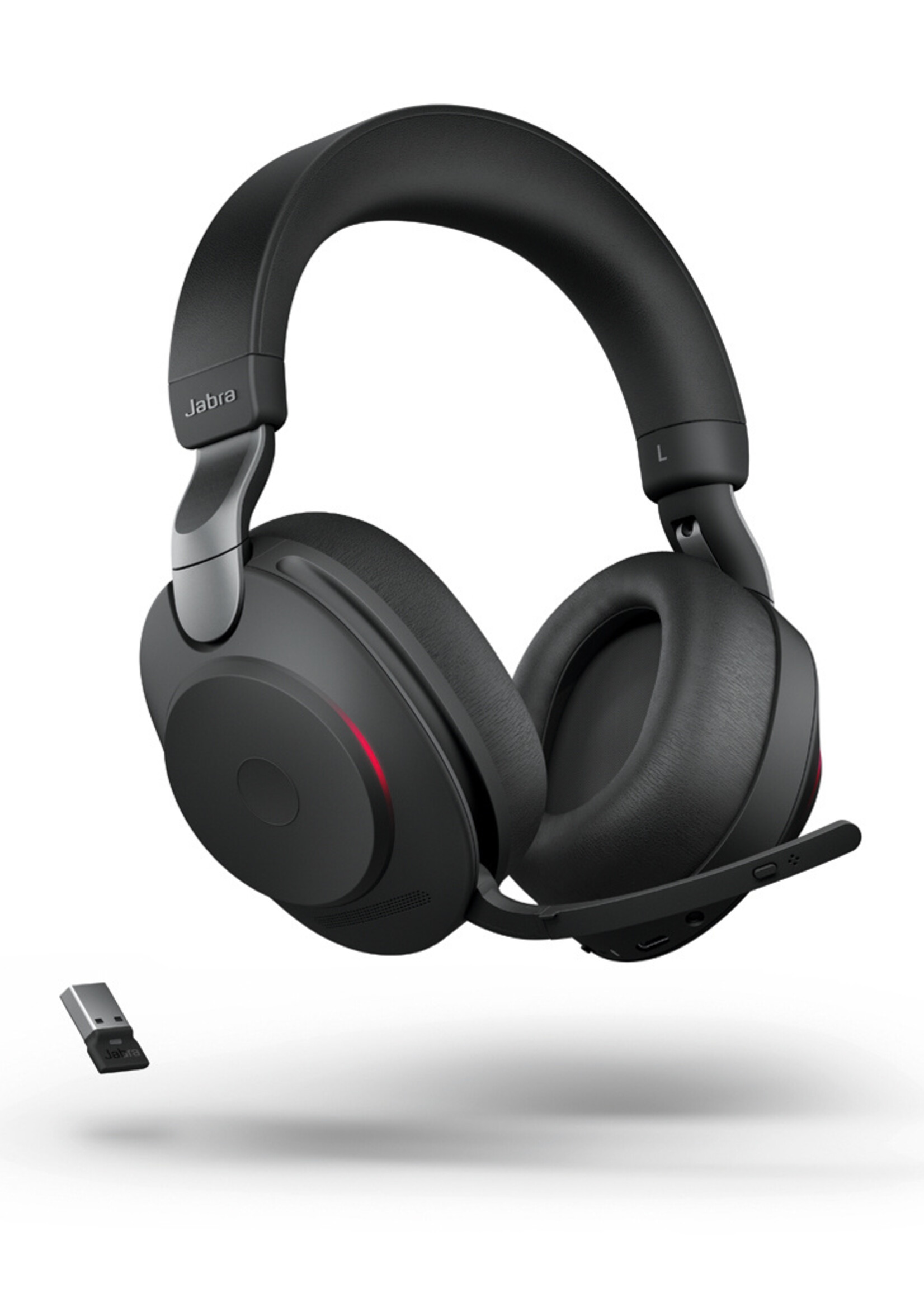 Jabra Evolve2 85 MS USB-A Stereo Stand (Black)