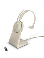 Jabra Evolve2 65 USB-A UC MONO STAND (BEIGE)