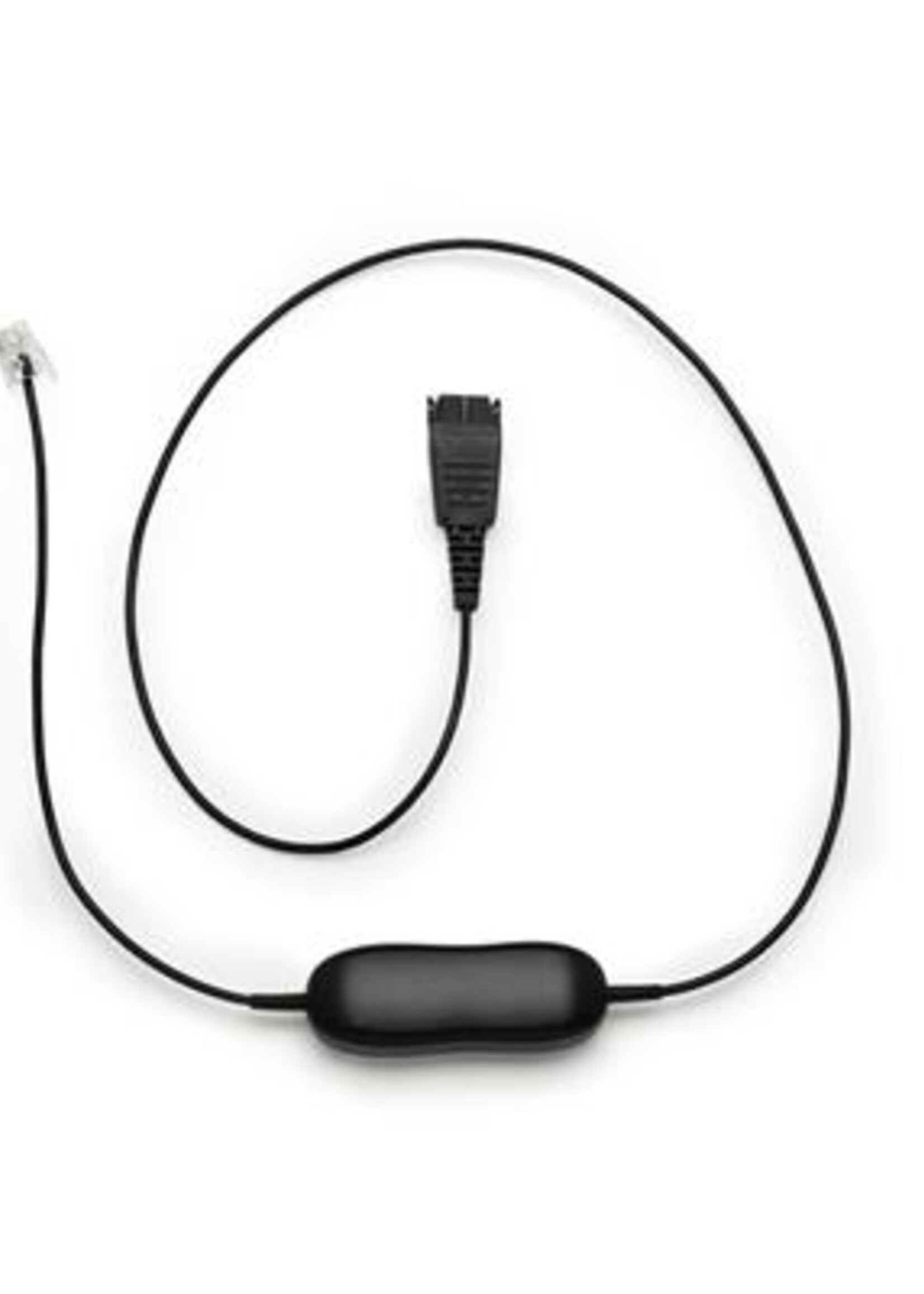 Jabra GN1210 Smart cord - straight - carbon based