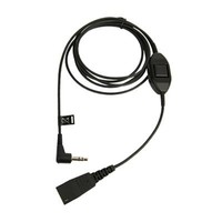 QD cord to 3.5 mm for Alcatel - with button