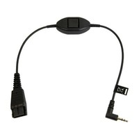 QD cord to 2.5mm for Panasonic - with button