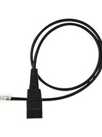 Jabra Jabra QD cord to RJ10 - straight - Tenovis T3
