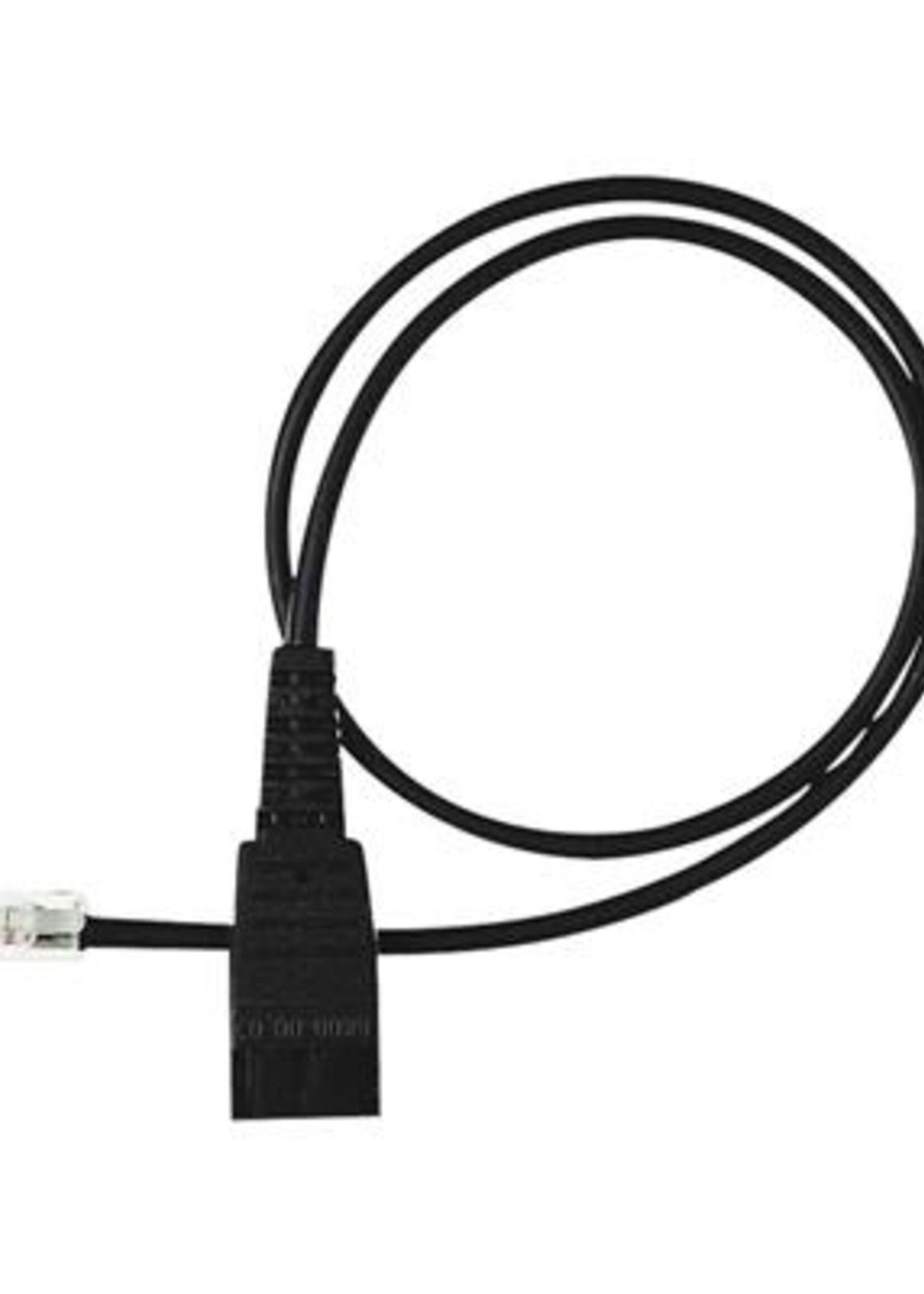 Jabra QD-RJ10 - straight - PLX Vista (Last units)