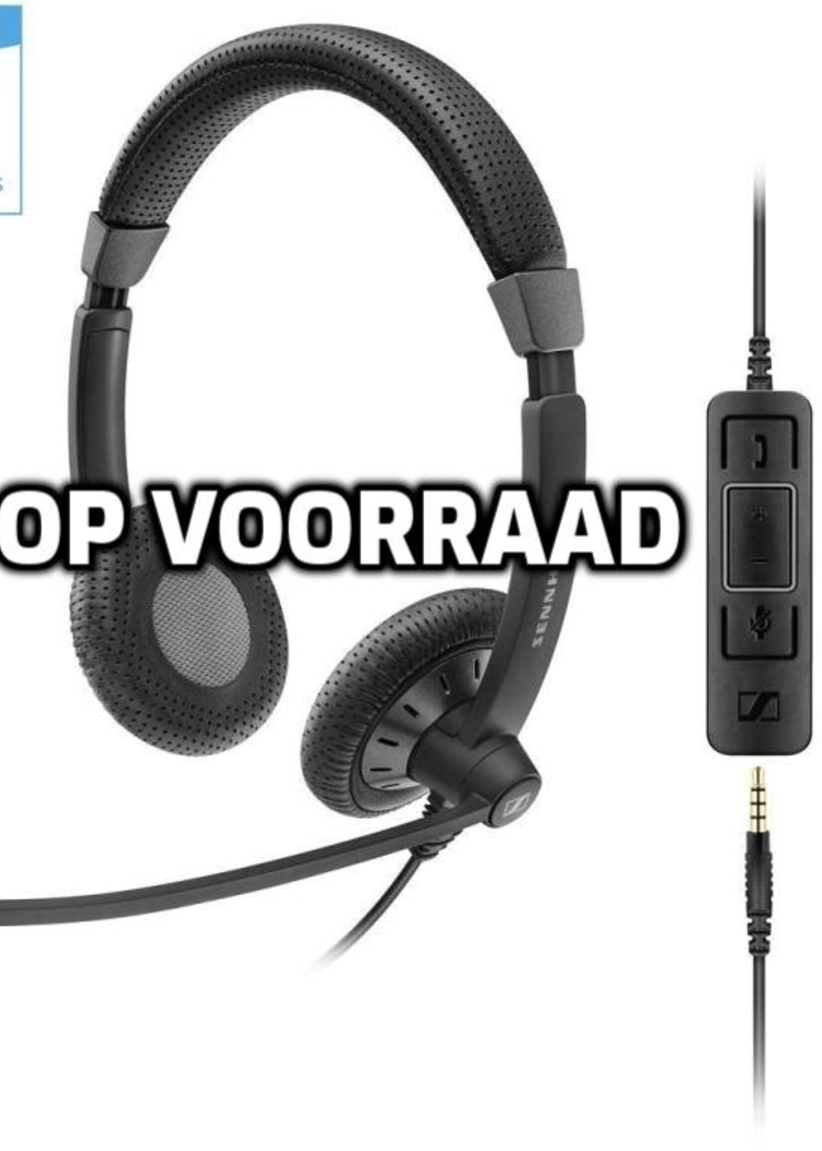 EPOS | Sennheiser SC 75 USB MS voor PC (Microsoft Teams) en 3,5 Jack