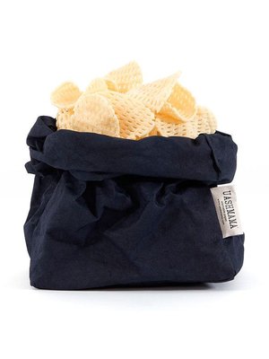 UASHMAMA® Sac en papier Bleu foncé