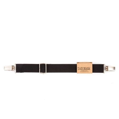 UASHMAMA® Mini Suspender Elastic Black