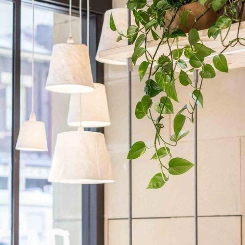 UASHMAMA® Hanging lamp Paniere White