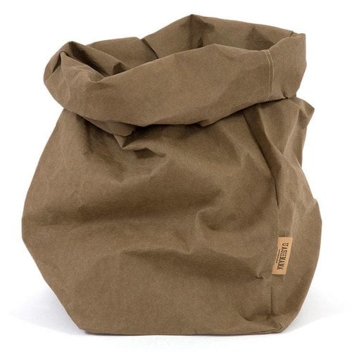 UASHMAMA® Paper Bag Olijf