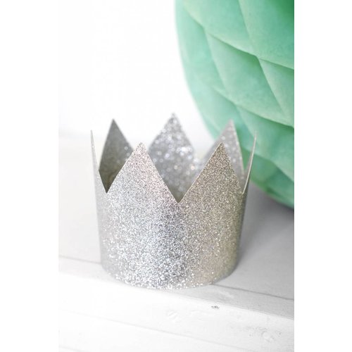 Delight Department  Party Crowns Silver | 8 pieces