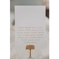 Carte de voeux A6 | Amour Amour Amour