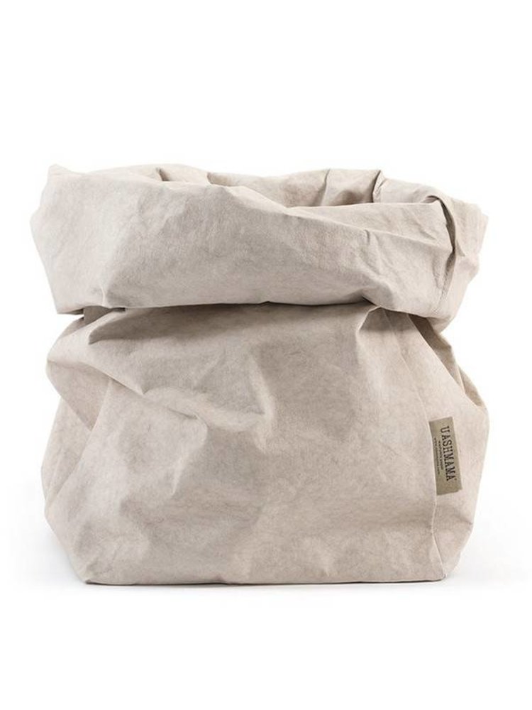 hoe te gebruiken Leeg de prullenbak Klas Paper Bag Cashmere van Uashmama - Moes & Griet