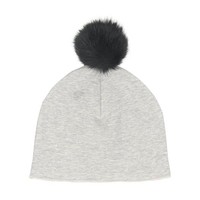 House Of Jamie | Muts Pom Pom Hat Stone 0-2 Y