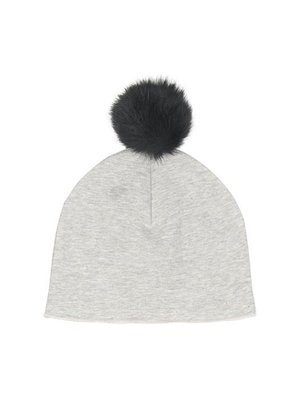 House Of Jamie | Pom Pom Hat Stone 0-2 Y