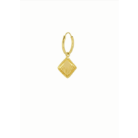 Sunburst Hoop | Oorbel Per Stuk