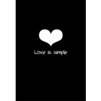 Kaart Love Is Simple