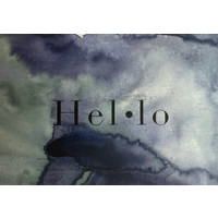 Crisp Sheets Kaart Hello