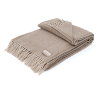 Manifattura Lombarda Plaid | Fishbone | Brown