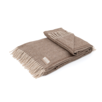 Manifattura Lombarda Plaid | Fishbone | Dark brown