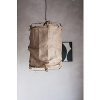 Sustainable Bamboo Lamp | coffee bean bags