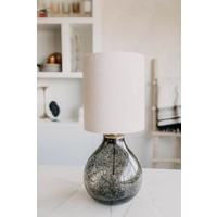 Lamp Black Glass Spickle