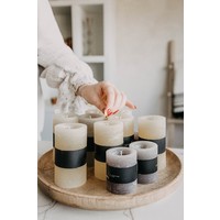 Block candle Moonlight Natural