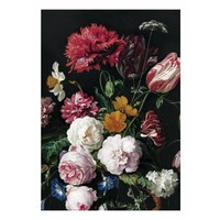 Photo Wallpaper Golden Age Flowers | 194.8 x 280 cm